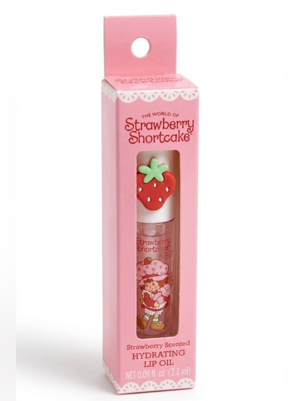 Hot Topic Strawberry Shortcake Hydrating Lip Oil - Pink & Red
